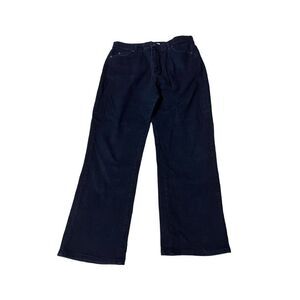 WOMEN'S LEE RELAXED STRAIGHT LEG BLACK SHORT DENIM JEANS